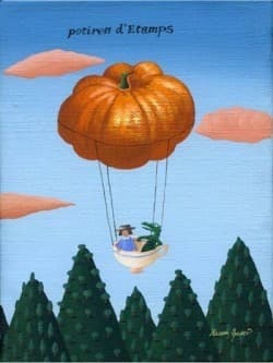 かぼちゃの気球