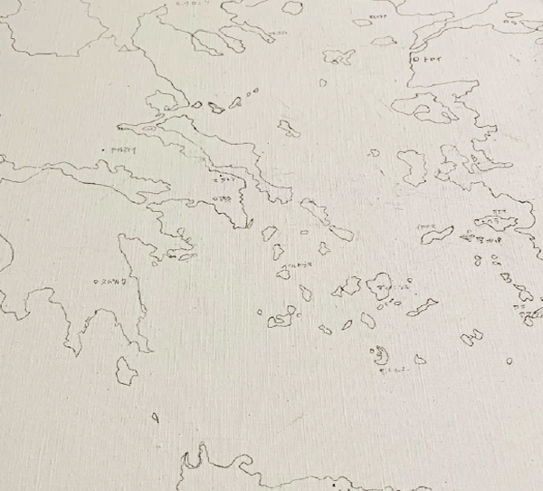 ギリシア地図制作過程